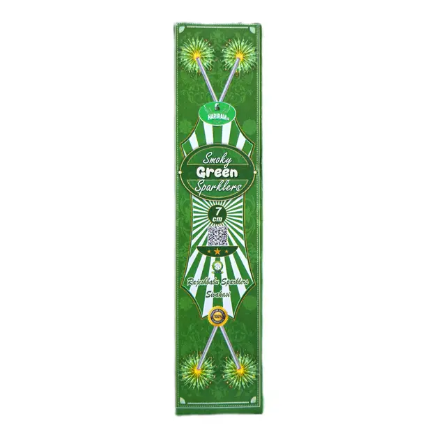 7 CM Green (10 Pcs)