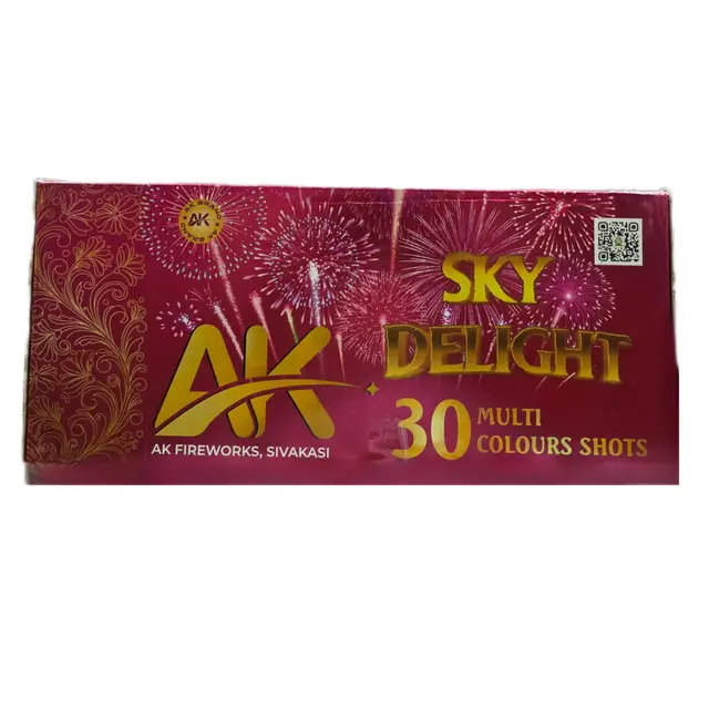 30 Shot Multicolour with Crackling